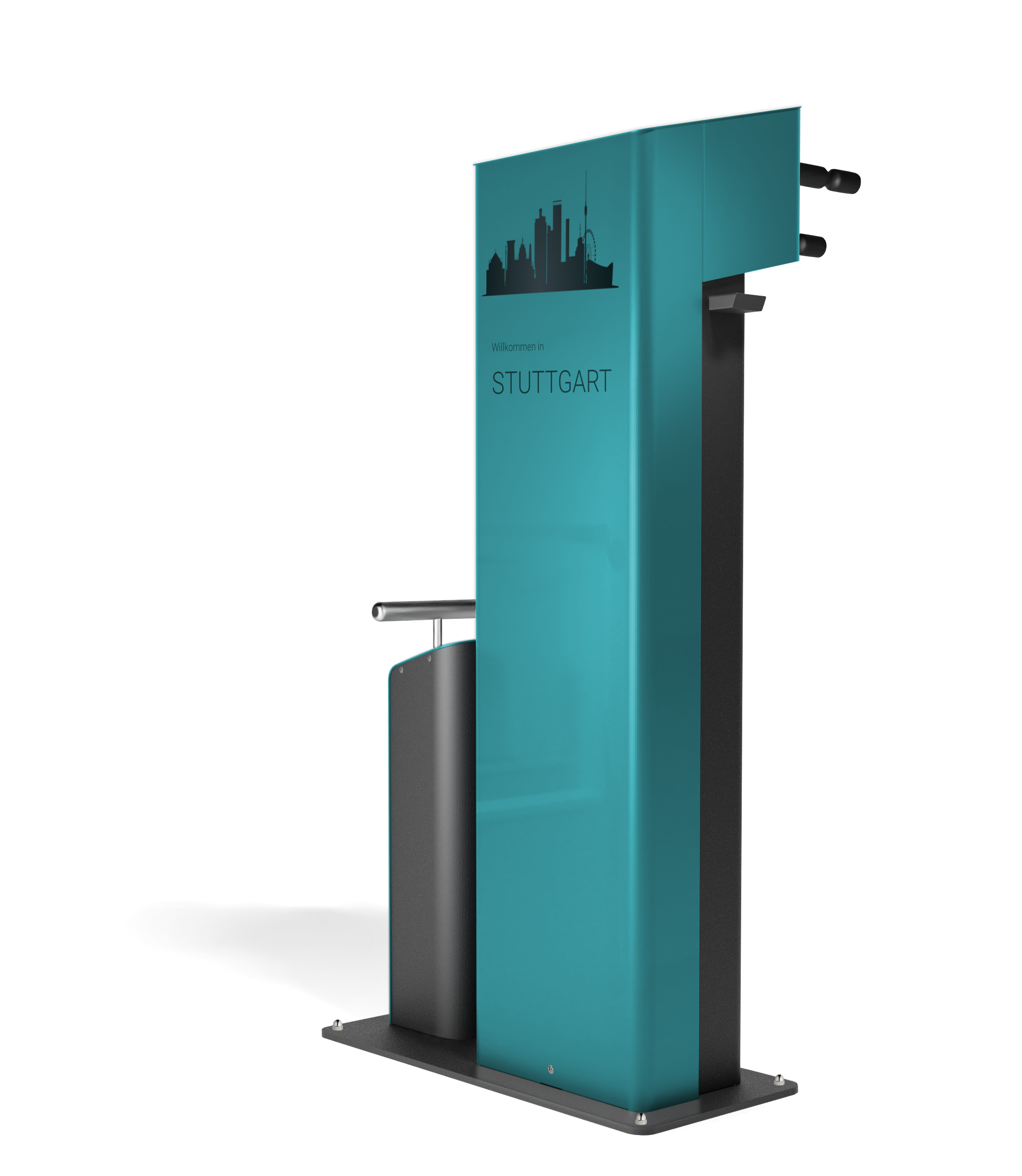 Bild von Fahrradreparaturstation LEVELO frostunempfindliches Manometer