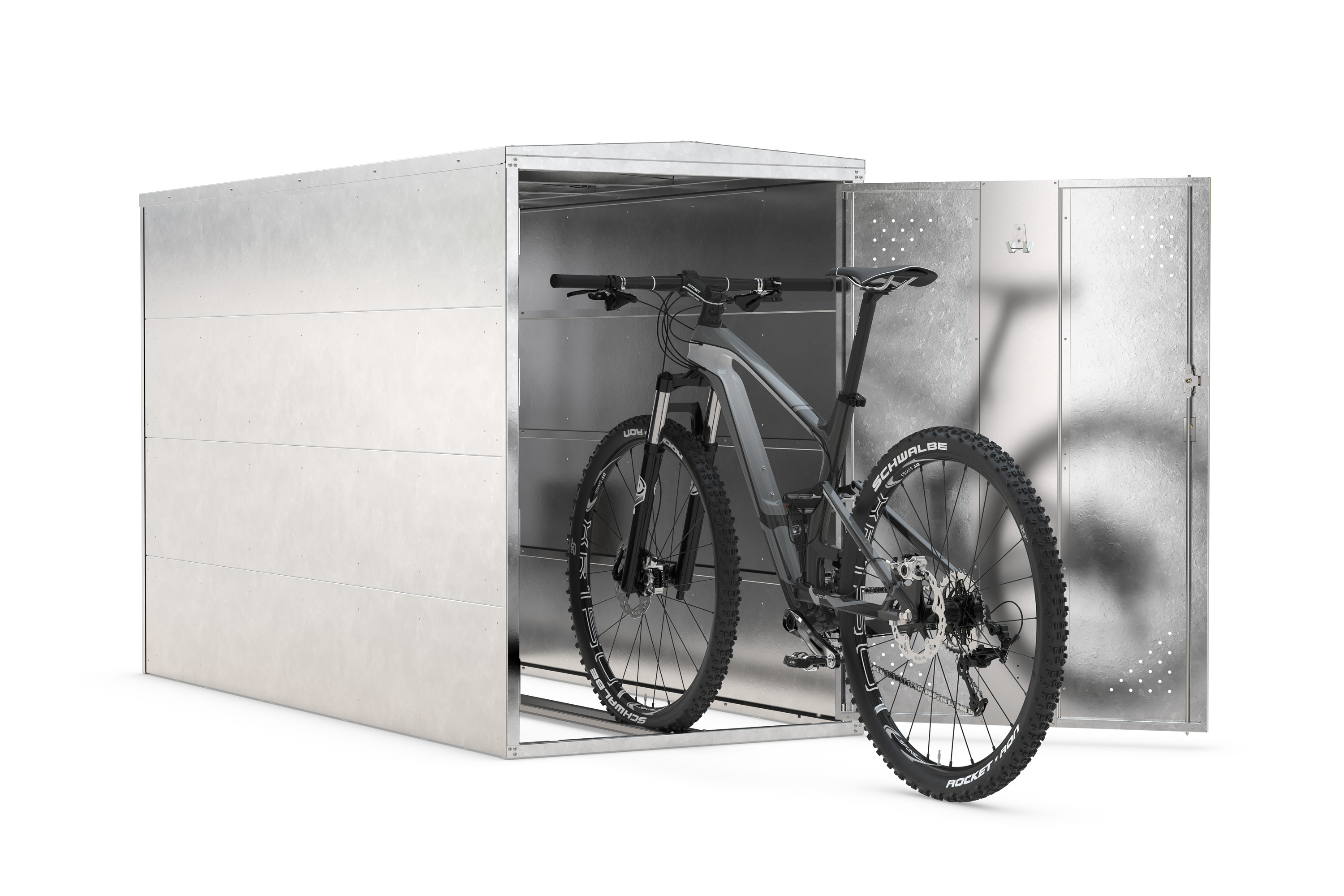 Bild von Fahrradgarage Bikebox Basic flexibel erweiterbar